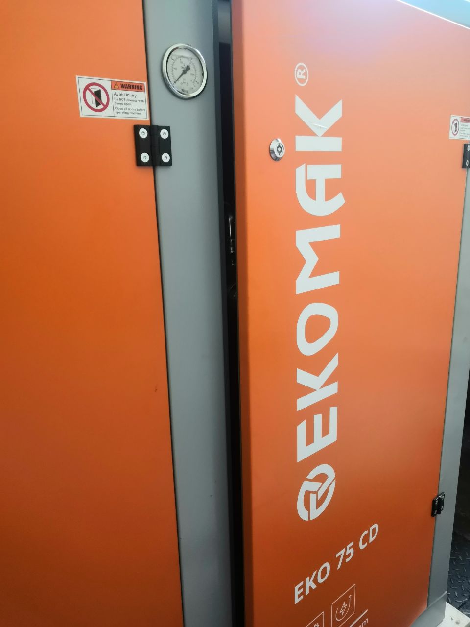 Поставка новой модели EKOMAK ЕКО75СD на одно из предприятий Санкт-Петербурга